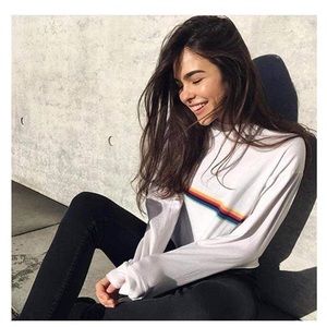 Cropped sweatshirt